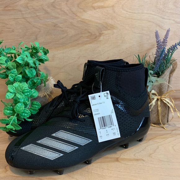 ๐SOLD Adidas Adizero 5-Star Mid Football Cleats - Picture 2 of 8